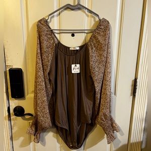 NWT Boho Bodysuit